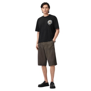 AllSaints Petals Oversized Short Sleeve Graphic T-Shirt